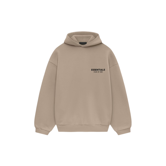 Fear Of God Essentials Pullover Hoodie Desert Sand Fleece (FW24)