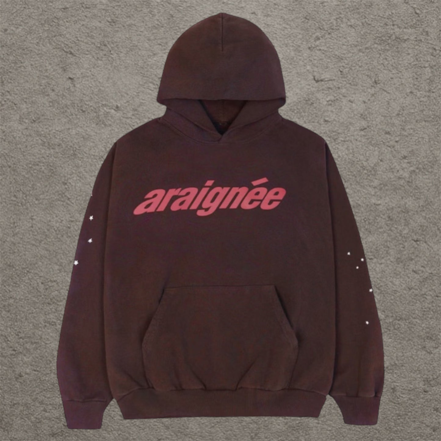 Sp5der Araignée Hoodie Brown