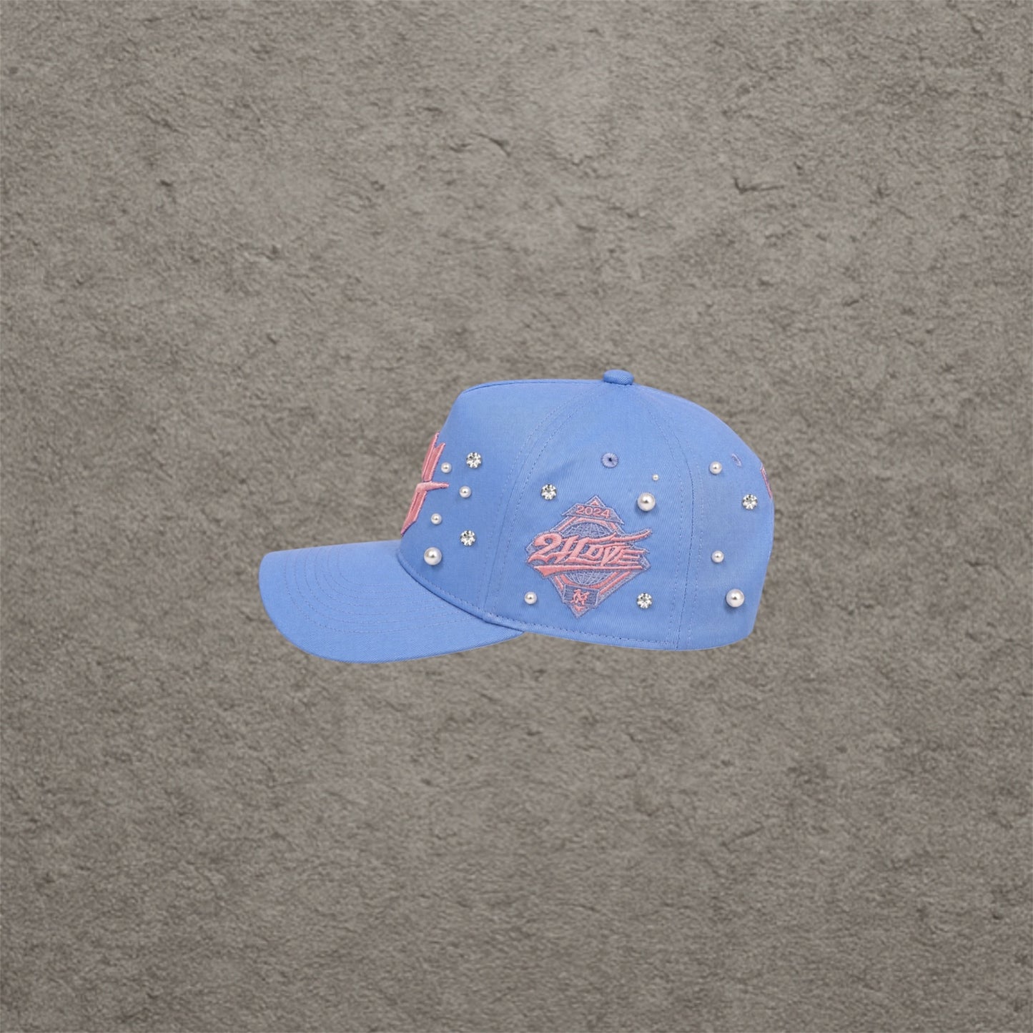 21 Love Worldwide Pearl Cap Blue