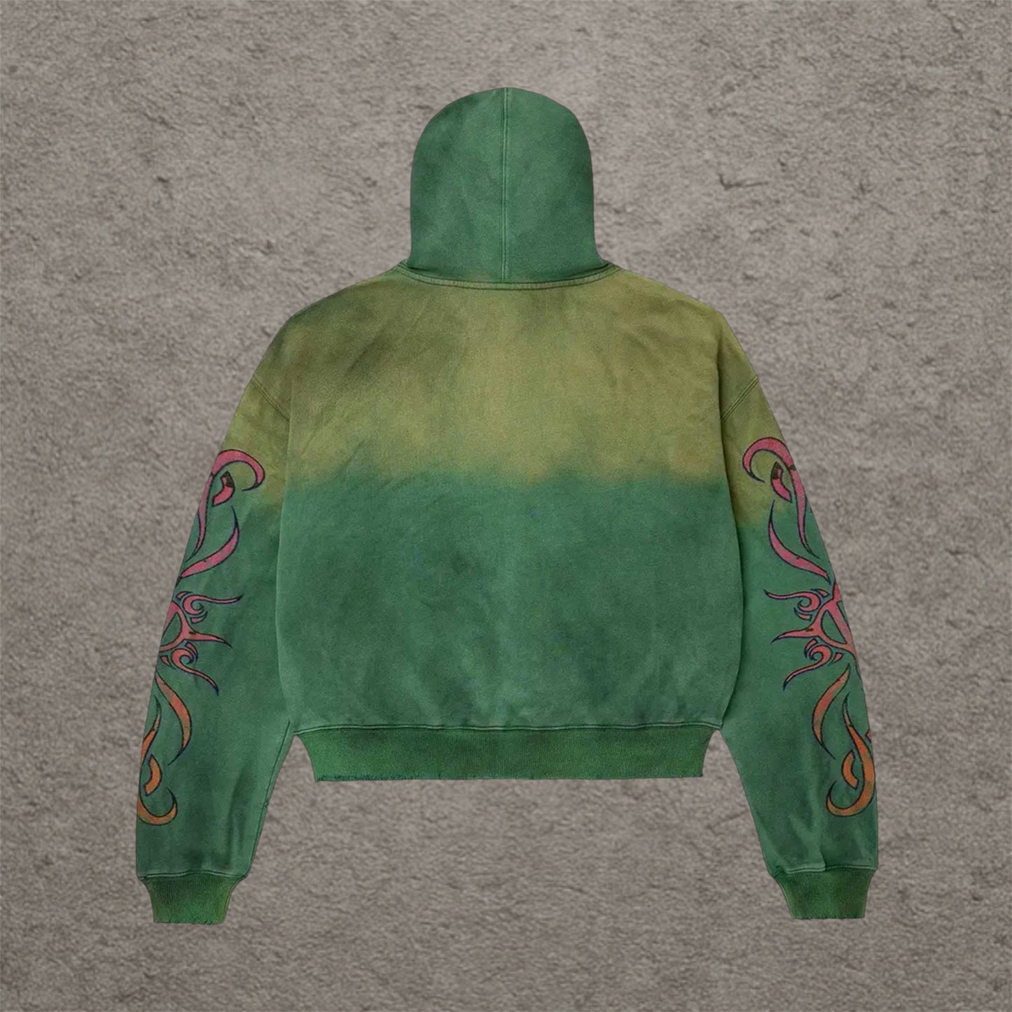 Vale Forever Inferno Zip Up Hoodie Green