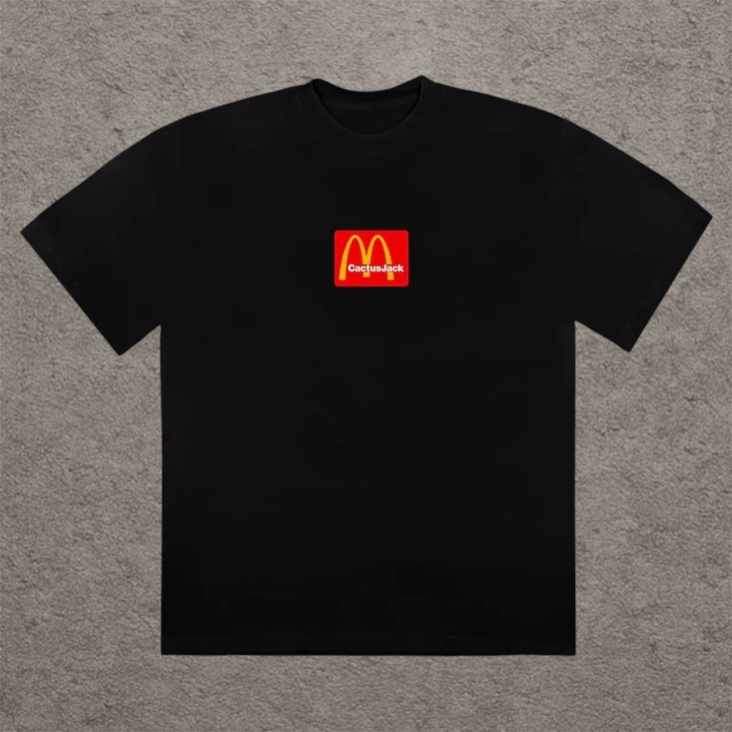 Travis Scott x McDonald's Sesame Inv T-shirt Black/Red