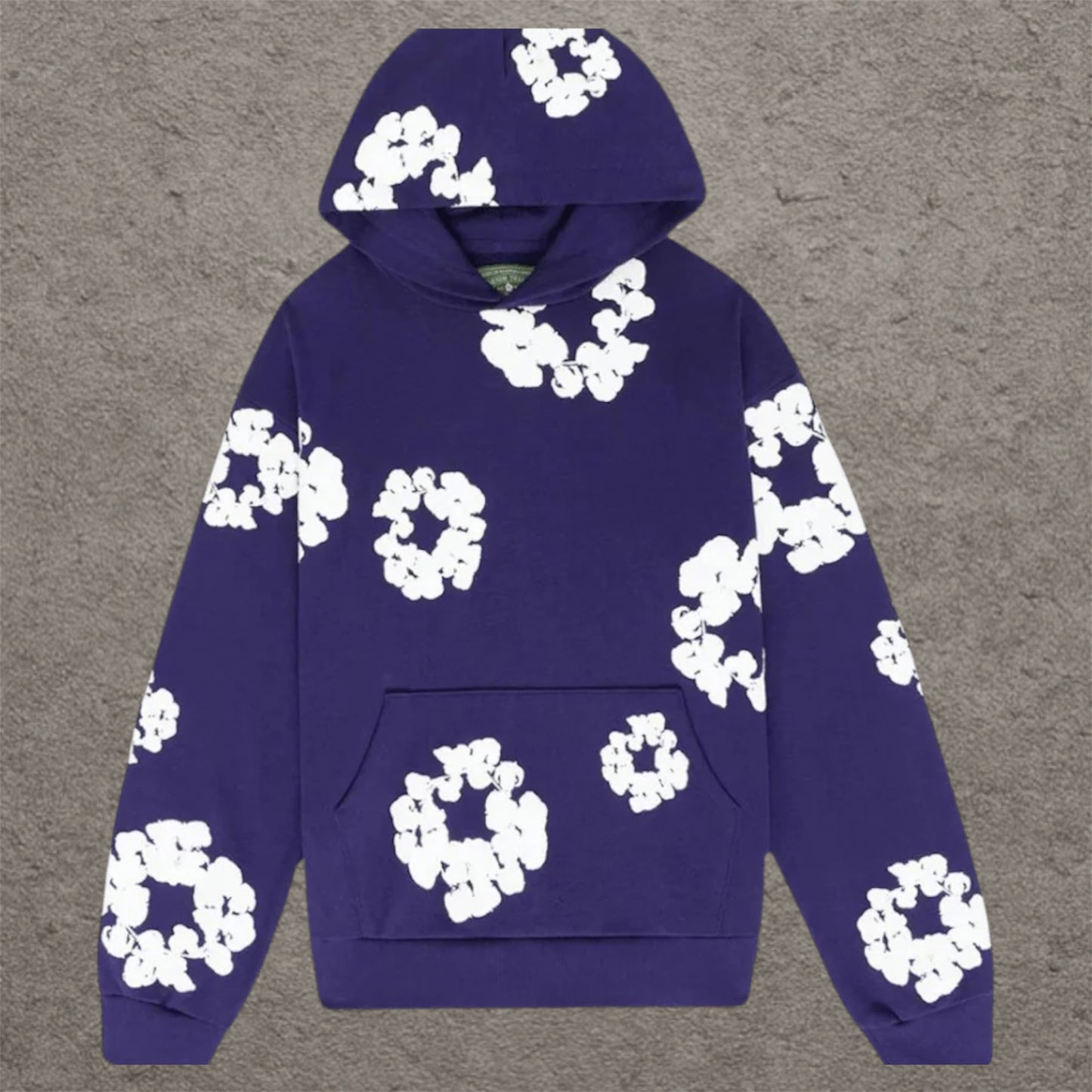 Denim Tears The Cotton Wreath Hoodie Purple