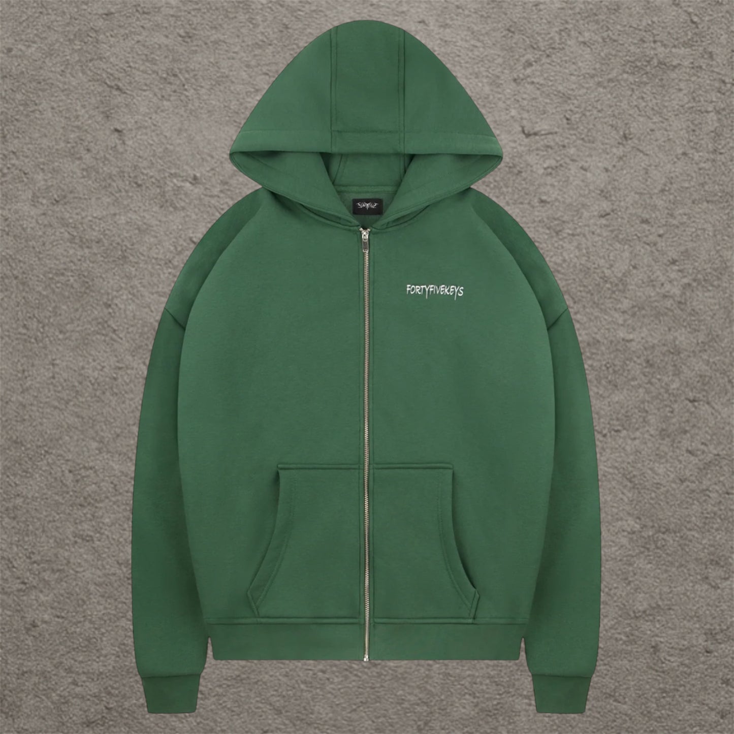 45Keys Zipper Backprint Green