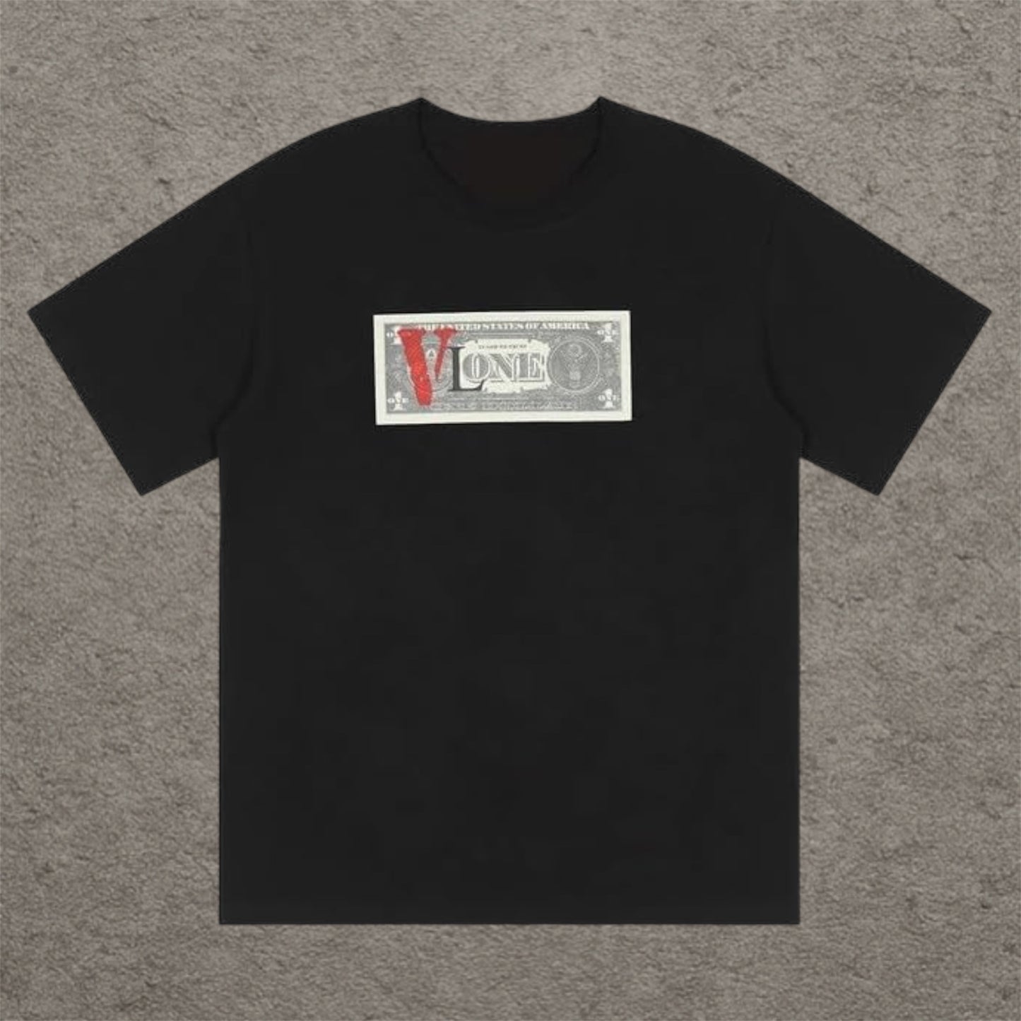 Vlone Money T-Shirt Black