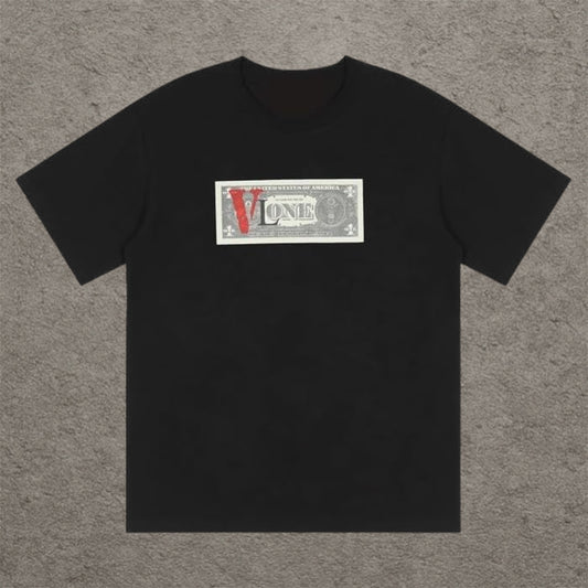 Vlone Money T-Shirt Black