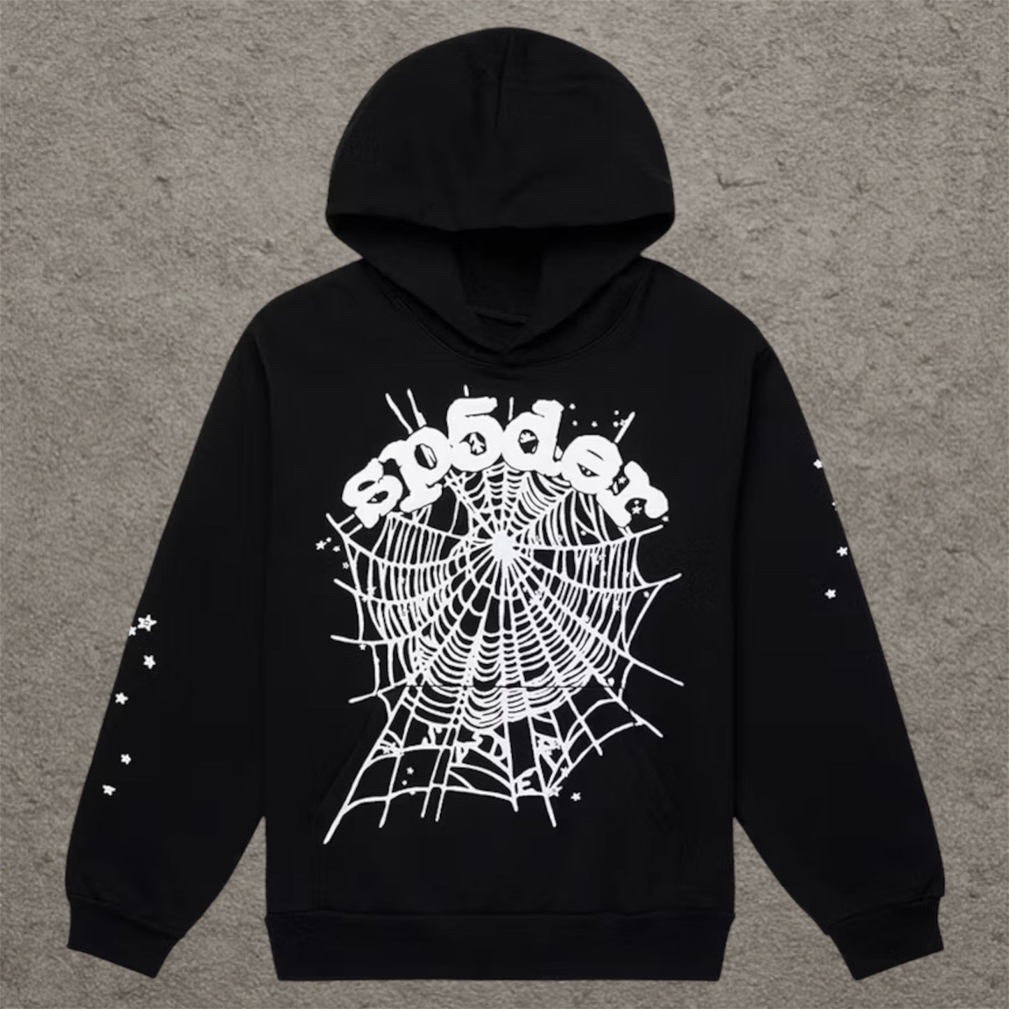 Sp5der Og Web Hoodie Black/White