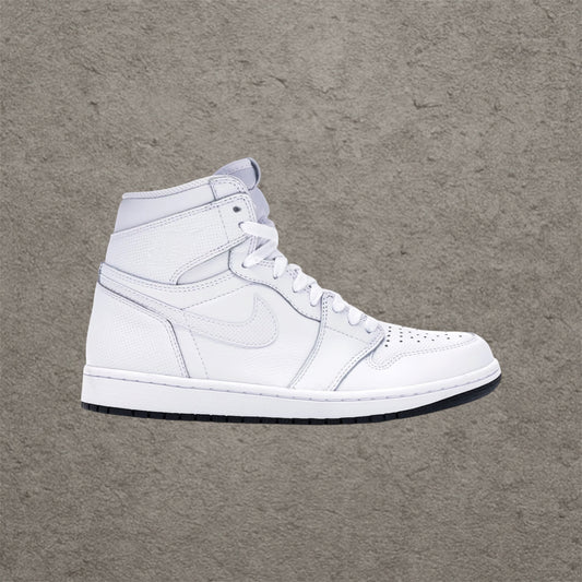 Air Jordan 1 High White Perforated