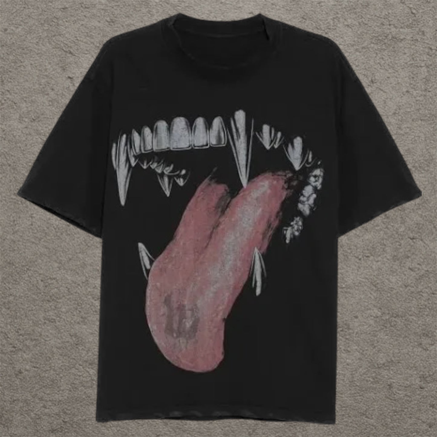 Warman Metalic Teeth Graphic T-Shirt