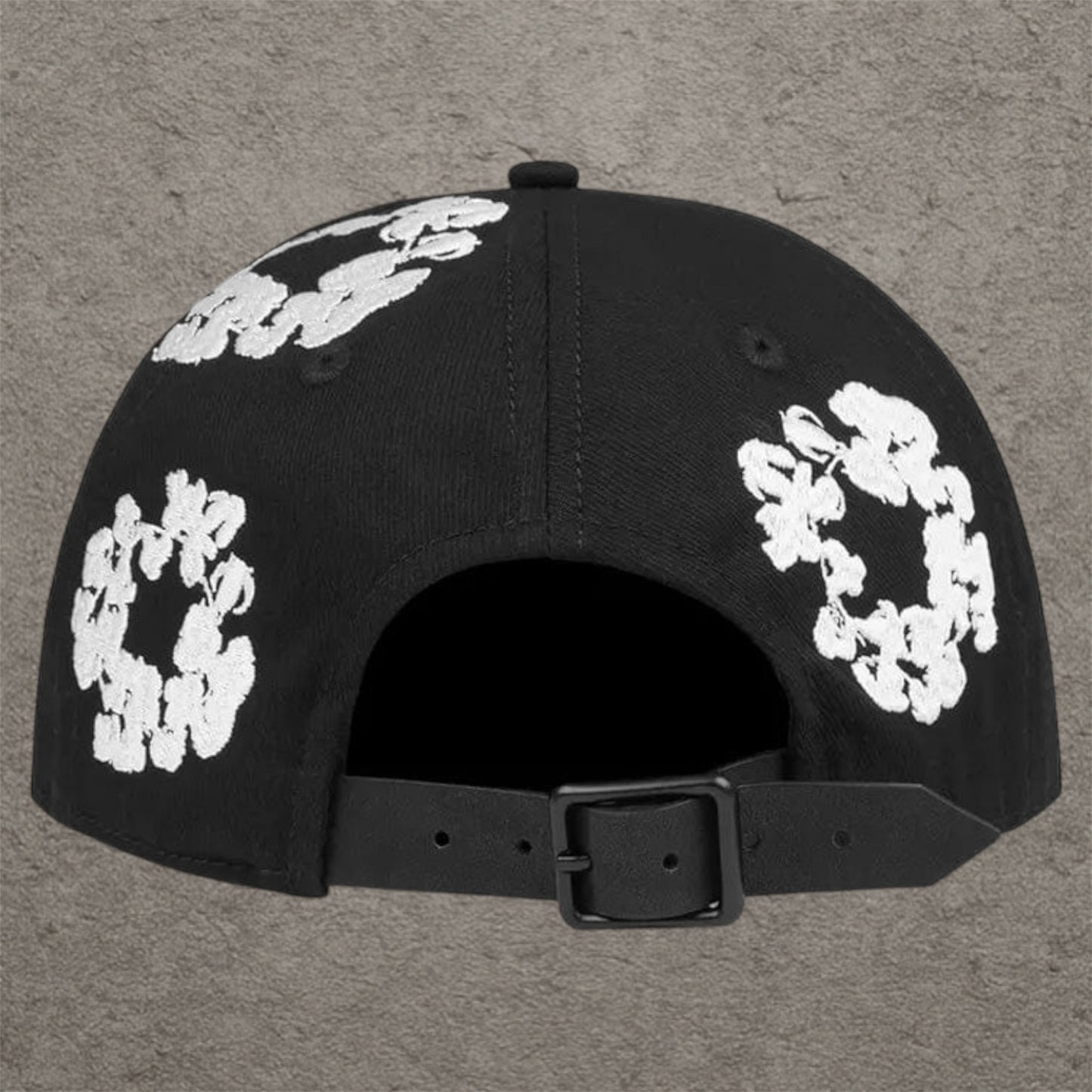 Denim Tears The Cotton Wreath Cap Black