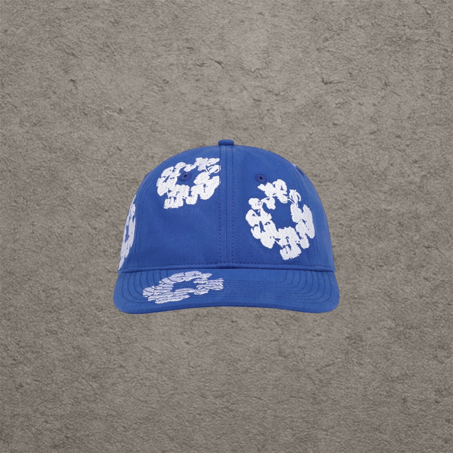 Denim Tears The Cotton Wreath Cap Blue