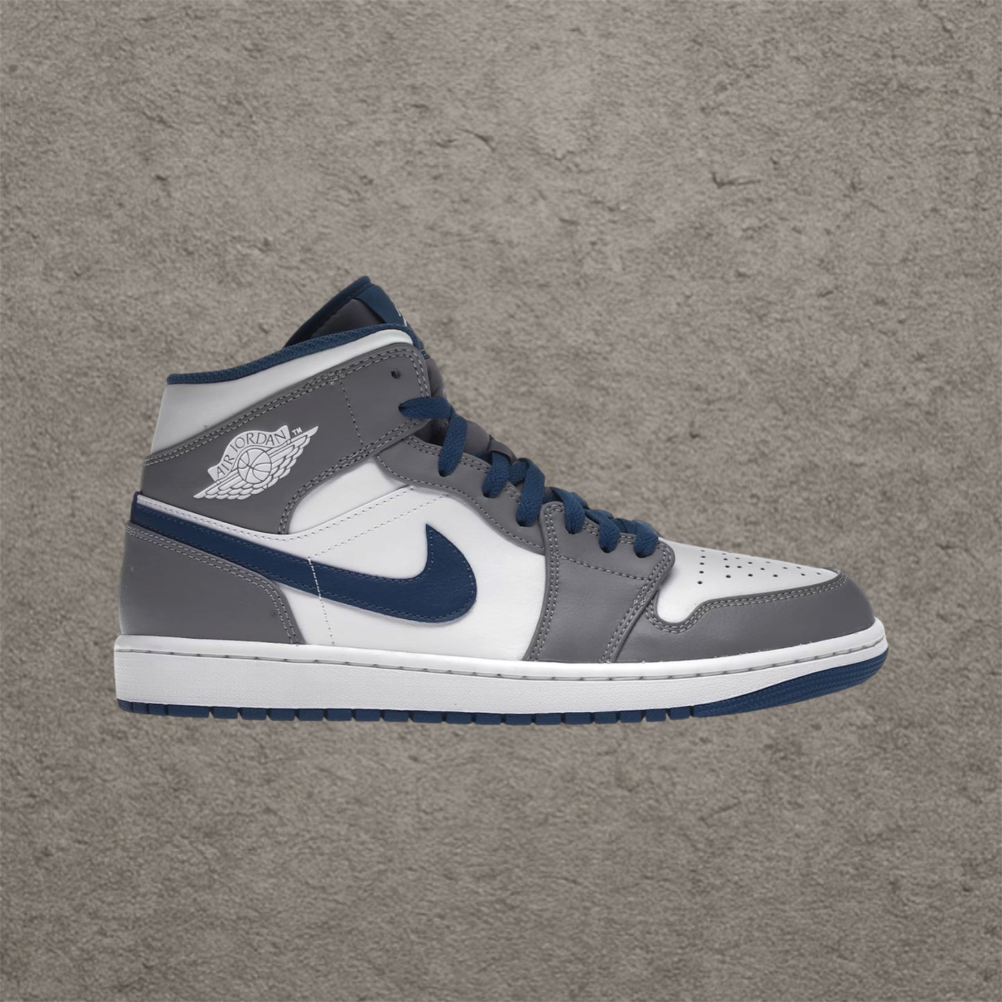 Air Jordan 1 Mid True Blue