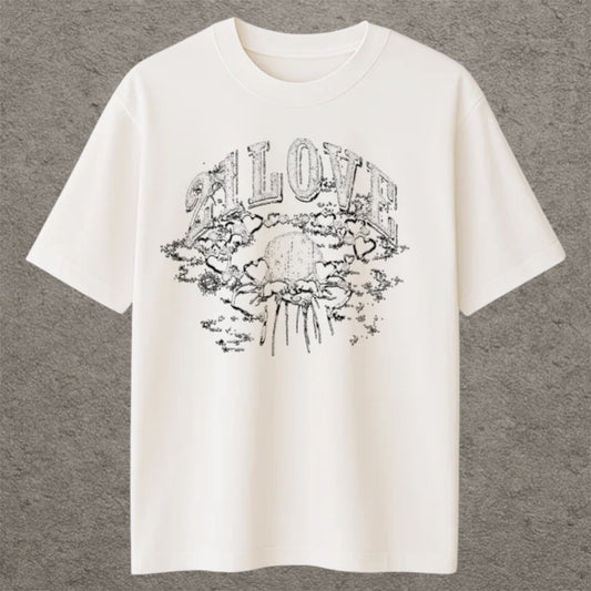 21 Love " Inner Child " Dream Tee White