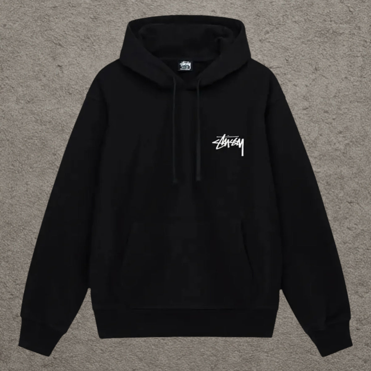 Stussy 8 Ball Fade Hoodie Black