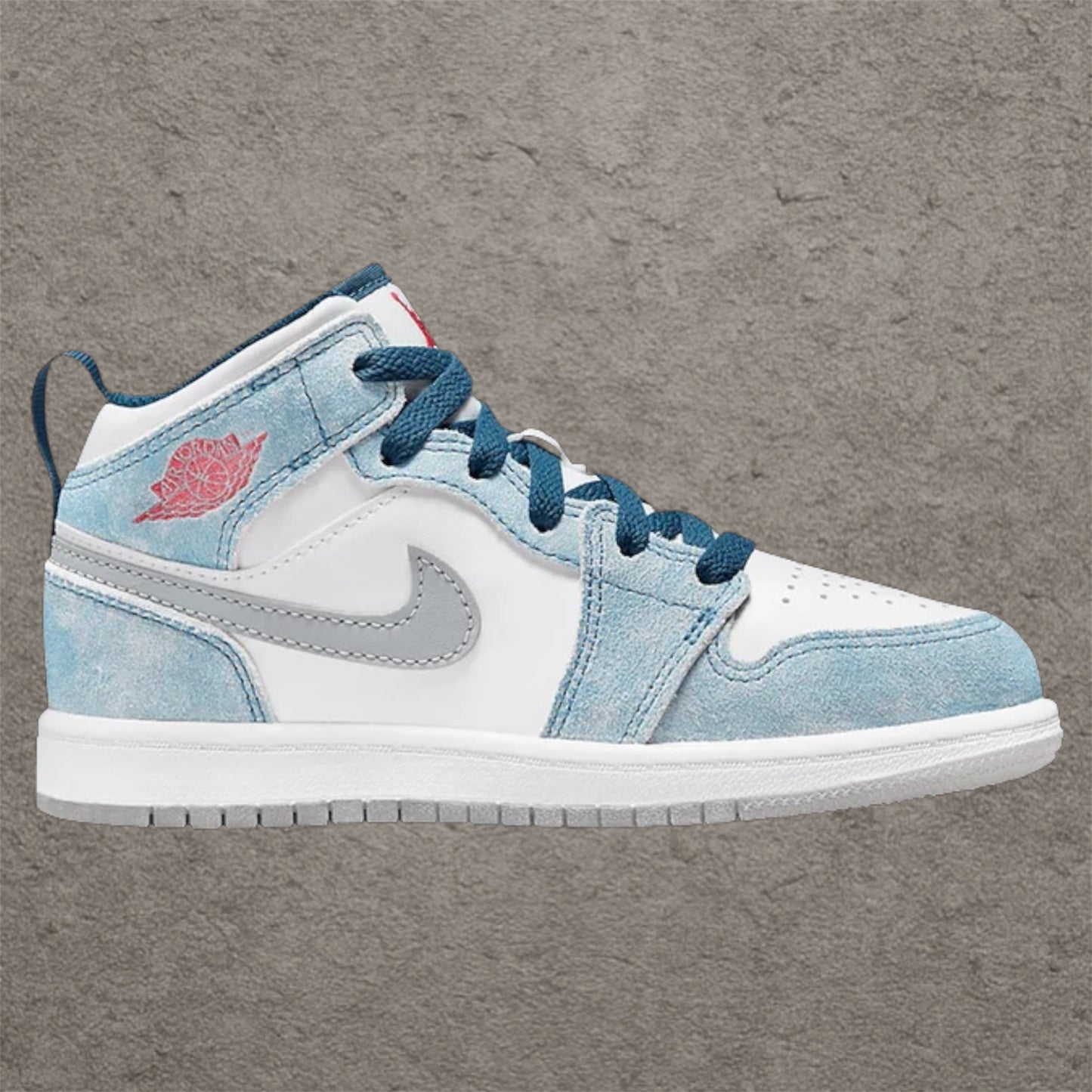 Air Jordan 1 Mid SE French Blue Light Steel (PS)