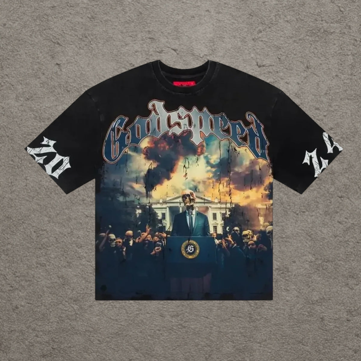 Godspeed V.O.D Tee, Black