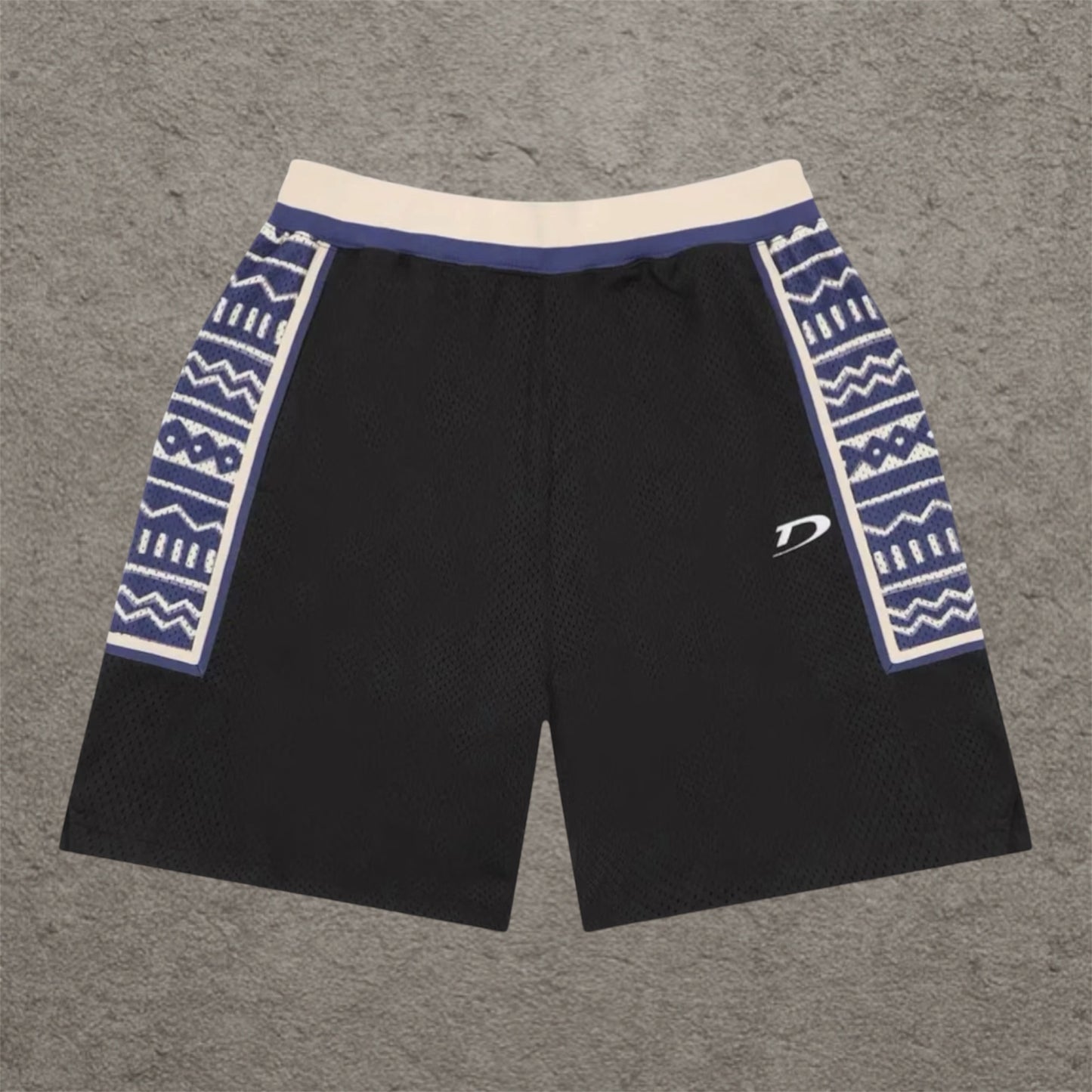 Denim Tears 5Q Game Shorts Black