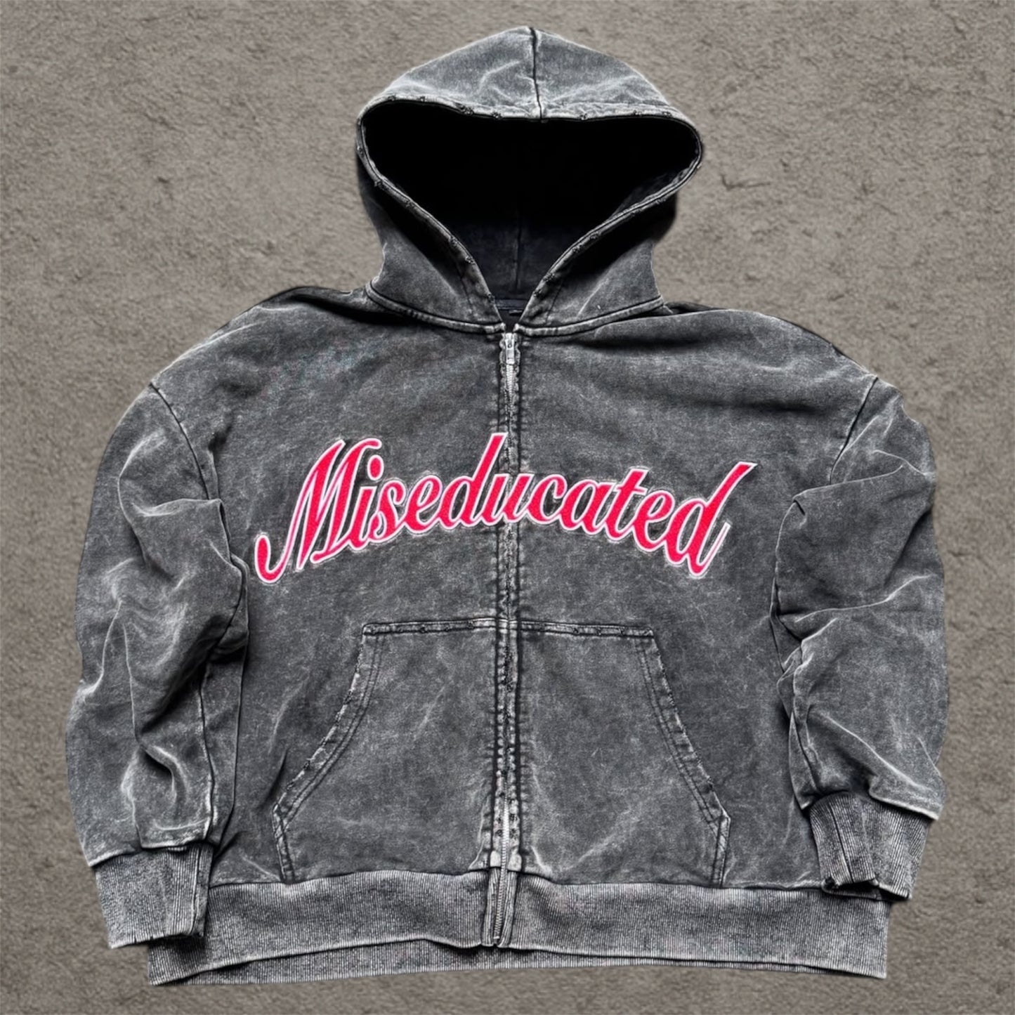 Miseducated Zipper "Grey"