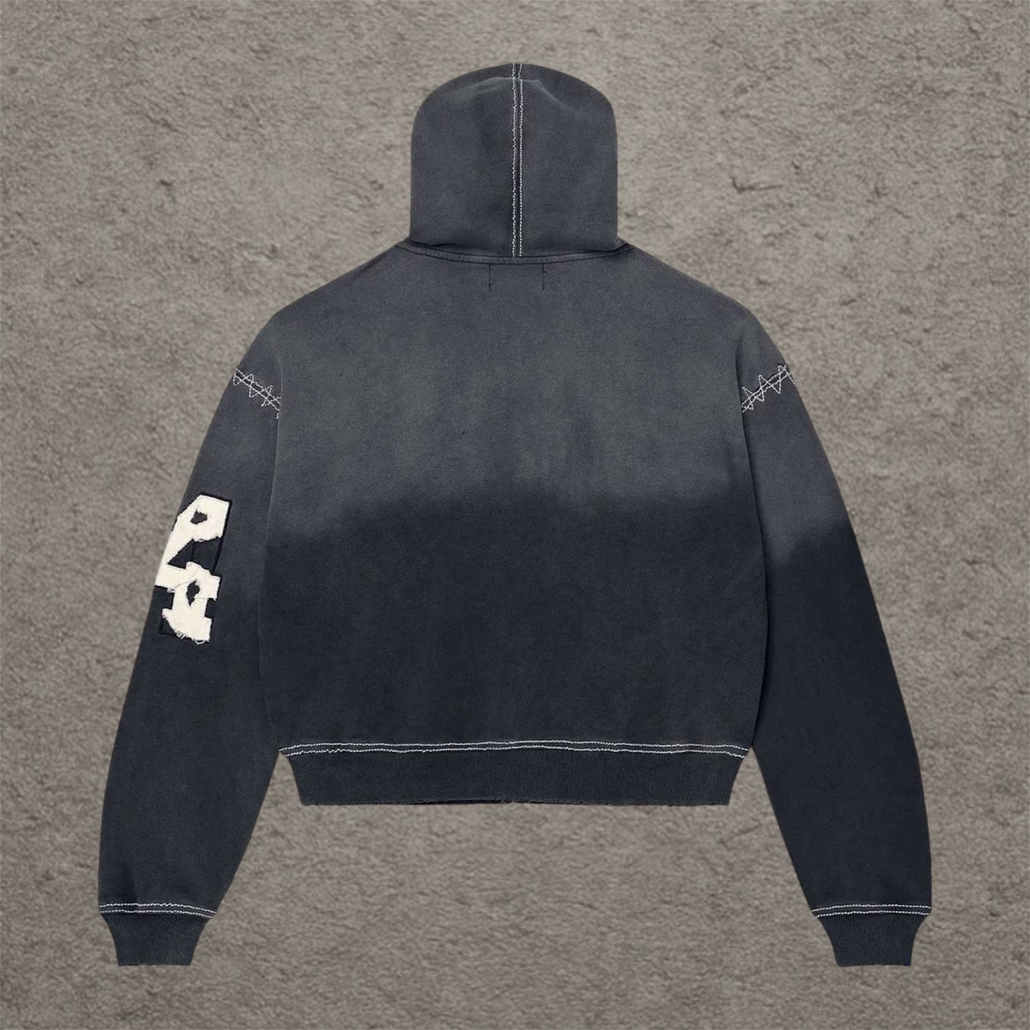 Vale Forever Religion Zip Up Hoodie, Black