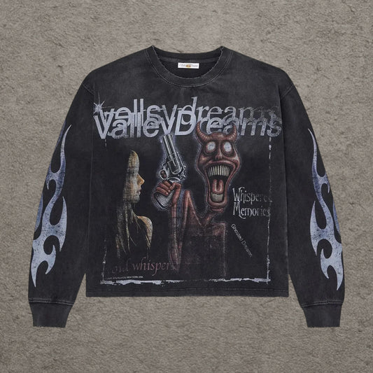 Vale Forever Psychopath Longsleeve, Black