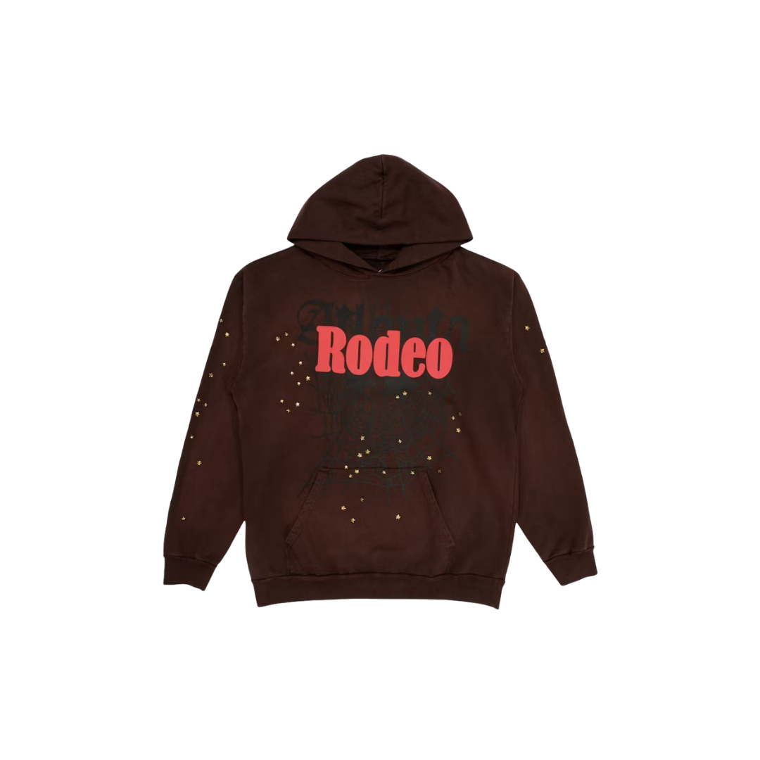 CJ x Sp5der Rodeo Hoodie Black