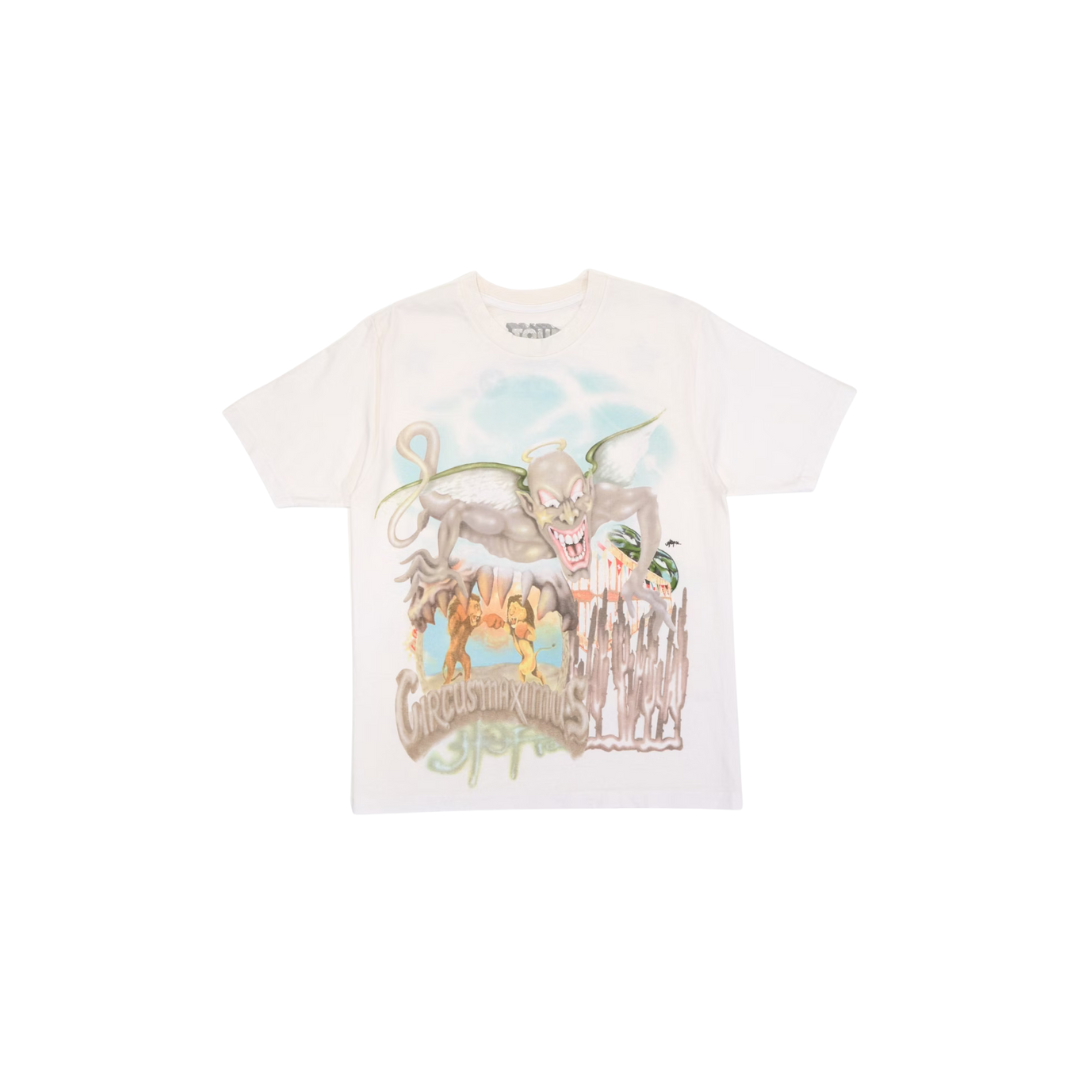 Travis Scott Utopia Circus Maximus Tour Tee III White
