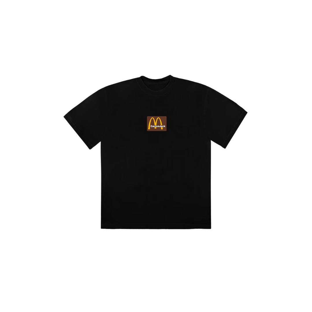 Travis Scott x McDonald's Sesame Inv T-Shirt Black/Brown