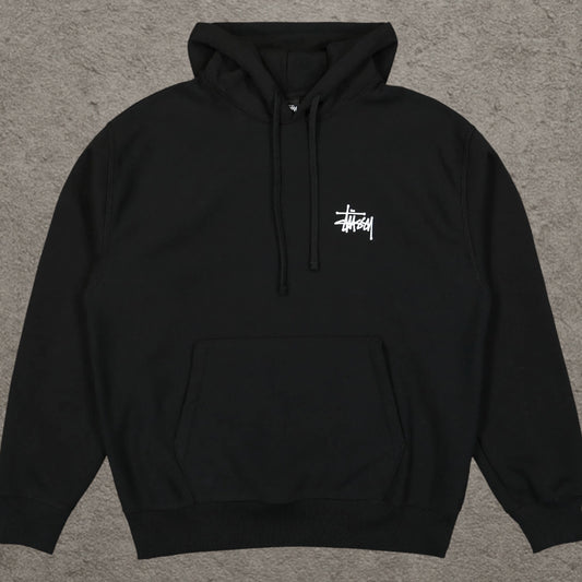Stussy Basic Hoodie Black
