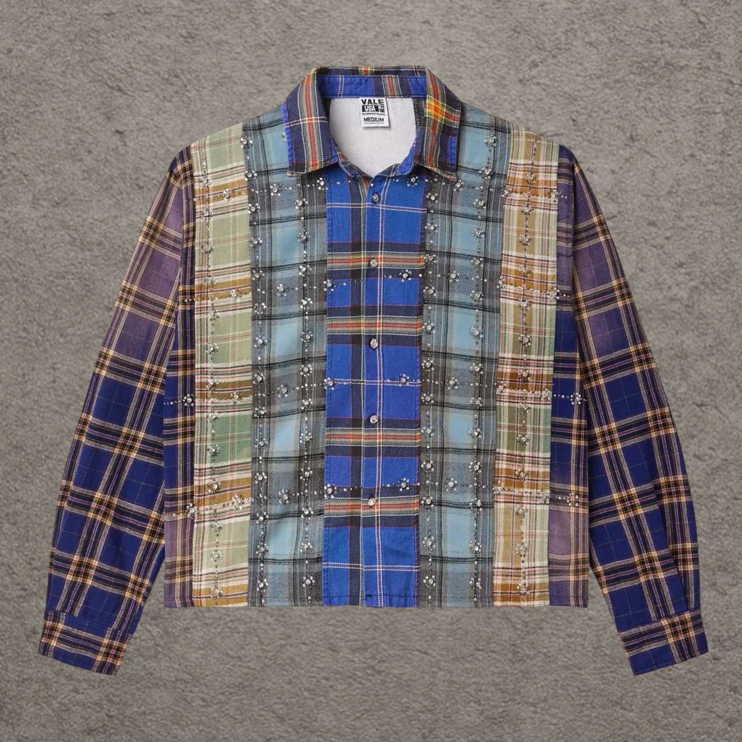 Vale Forever Splash Zone Flannel, Blue
