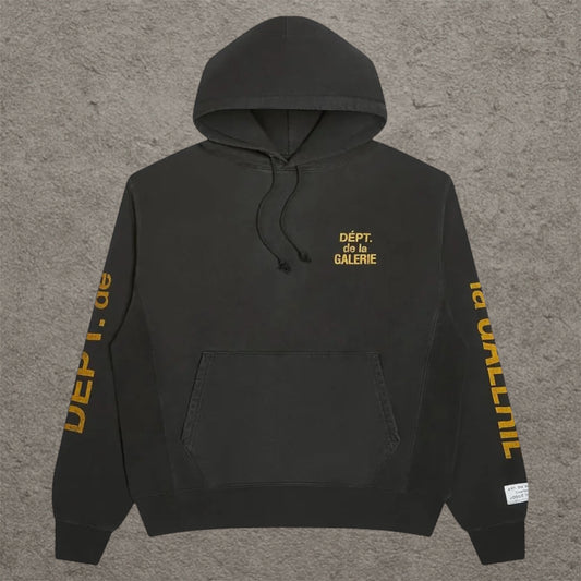 Gallery Dept Dept de la Gallery Hoodie Black