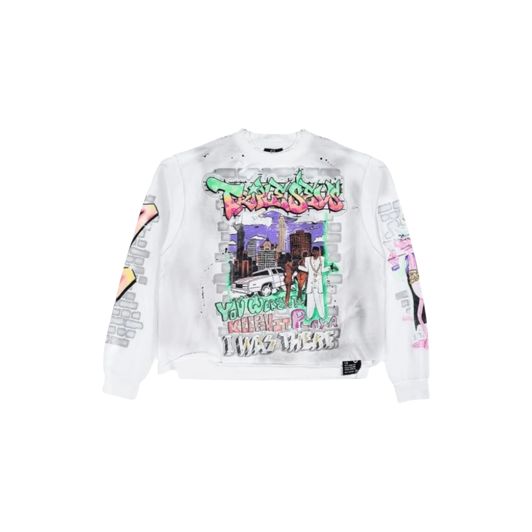 Triple Seven Player Longsleeve White