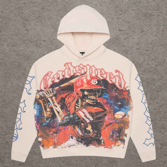 Godspeed Grand Slam Hoodie Bone