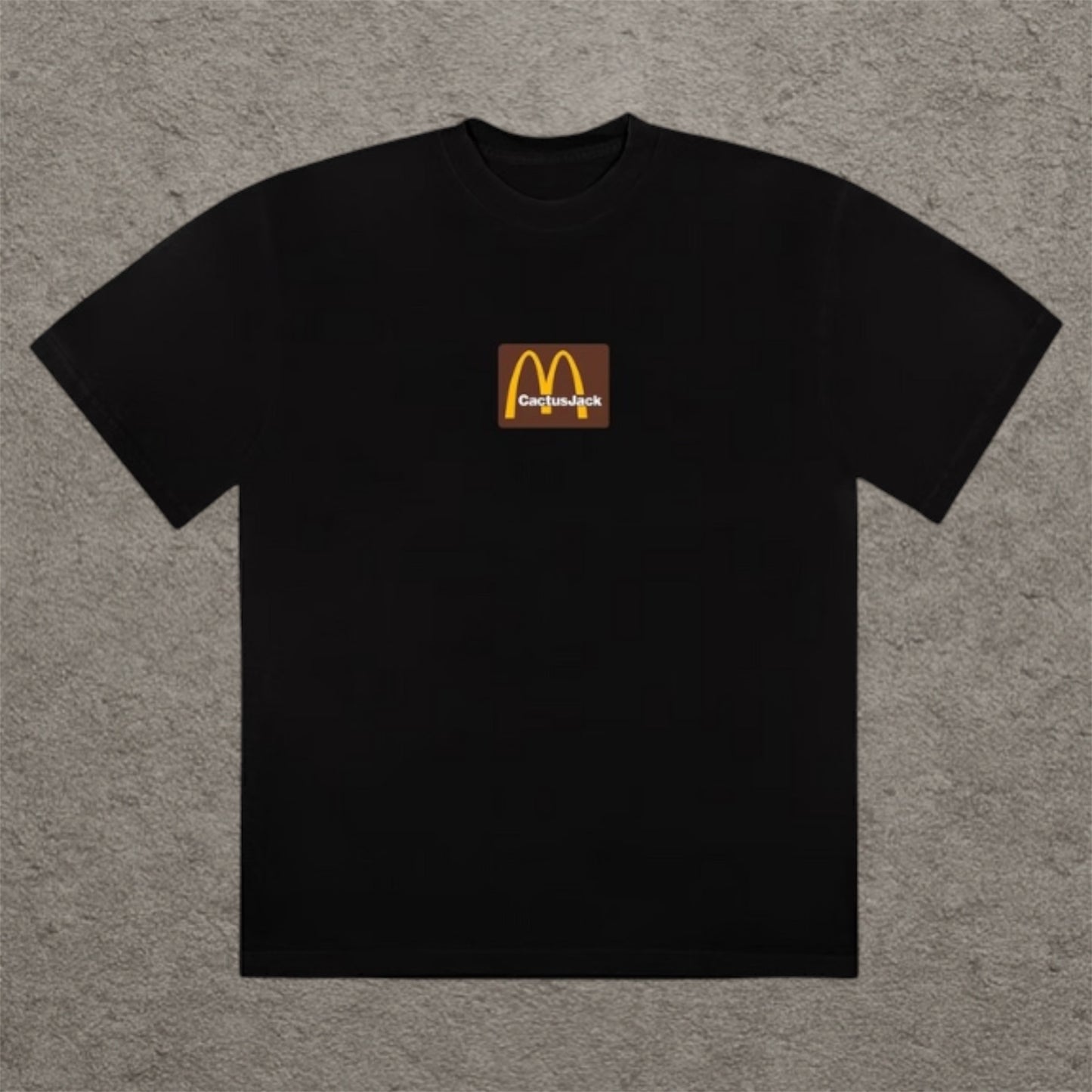 Travis Scott x McDonald's Sesame Inv T-Shirt Black/Brown