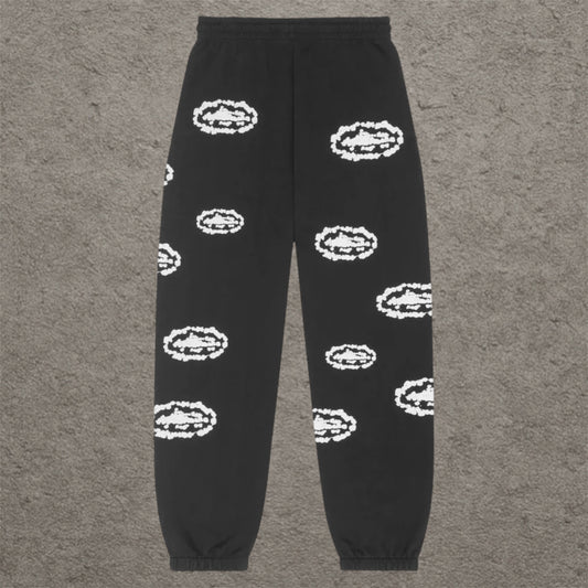 Denim Tears Corteiz Sweatpants Black