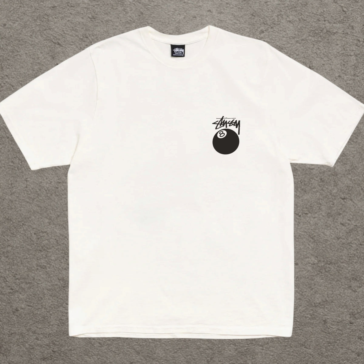 Stussy 8 Ball T-Shirt Natural