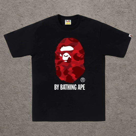 BAPE Color Camo By Bathing Ape Tee (FW22) Black/Red