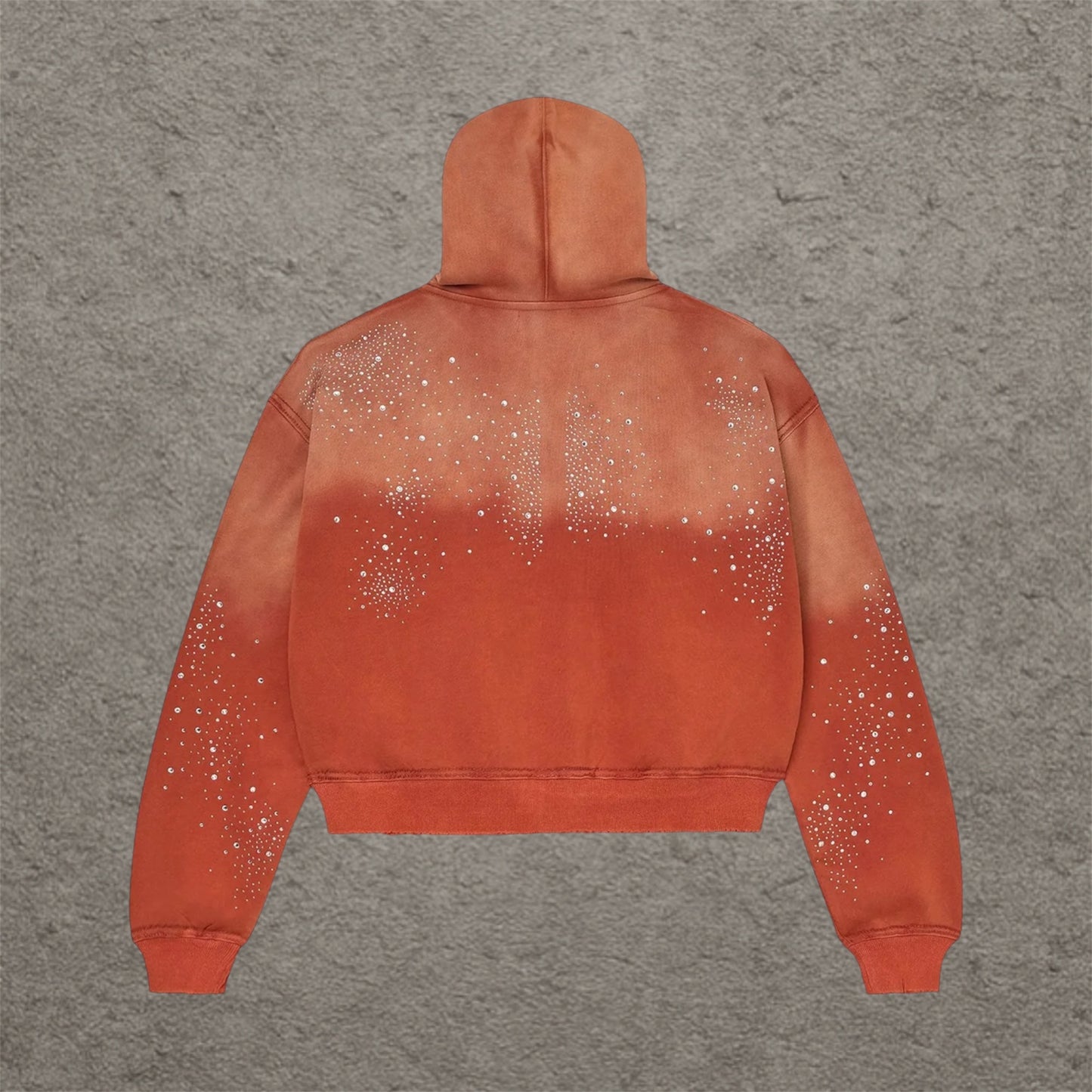 Vale Forever Classico Zip Up Sweatshirt, Orange