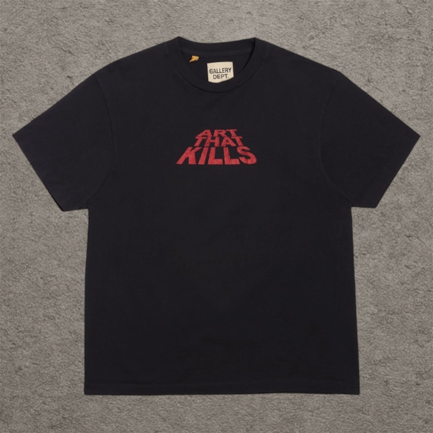 Gallery Dept. Art That Kills Stack Logo Tee – Black/Red