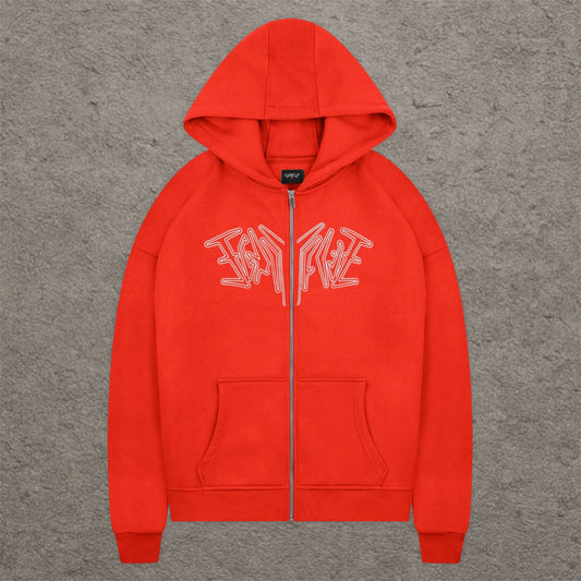 45Keys Zipper Red