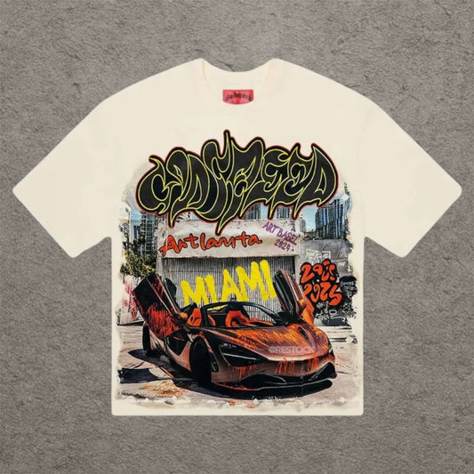 Godspeed Miami Artlanta Shirt White