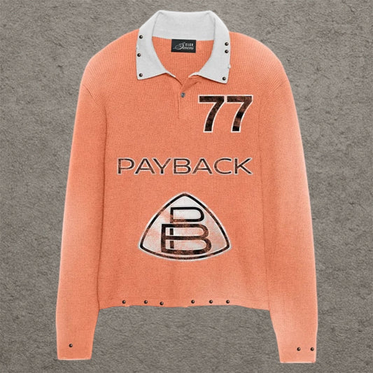 Triple Sevens Payback Polo Orange