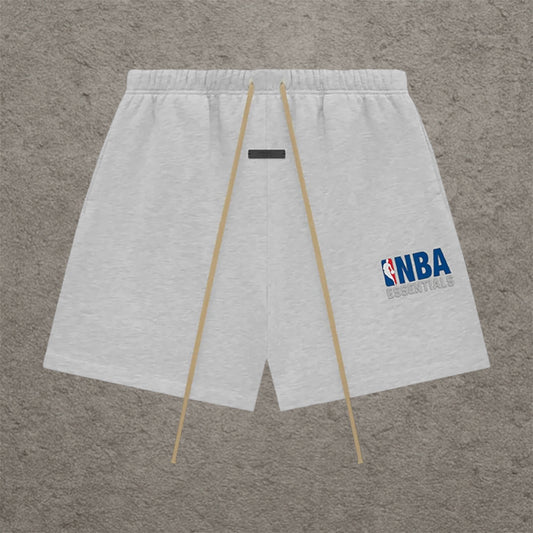 Fear Of God Essentials x NBA Light Heather Sweatshorts
