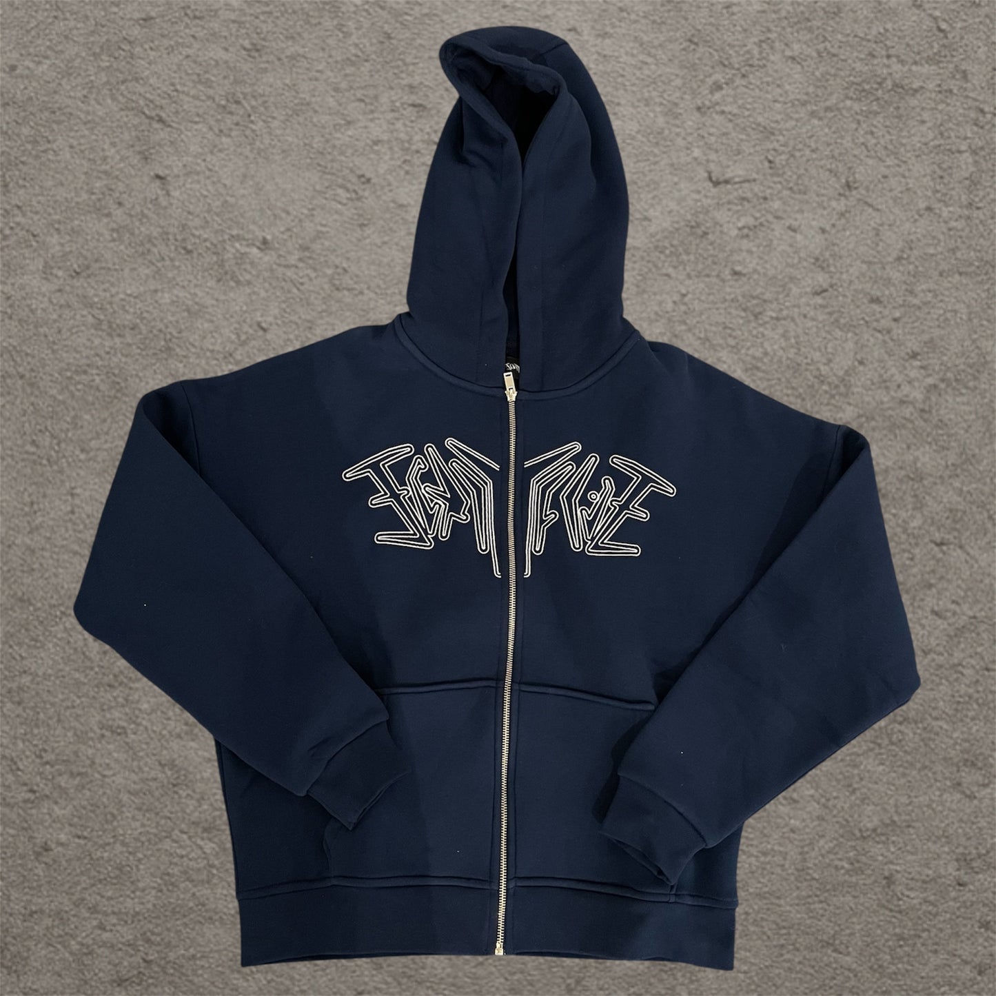 45Keys Zipper Navy