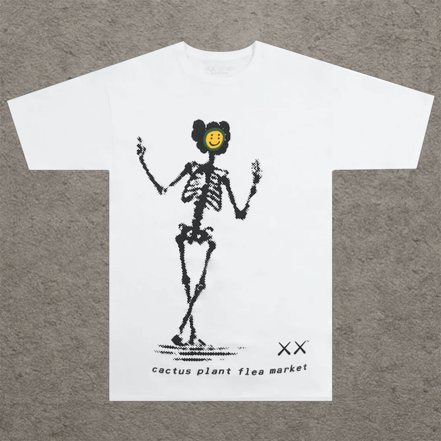 KAWS x Cactus Plant Flea Market T-shirt, White