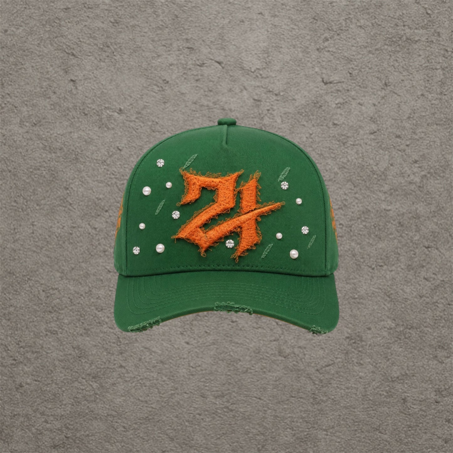 21 Love Worldwide Pearl Cap Green