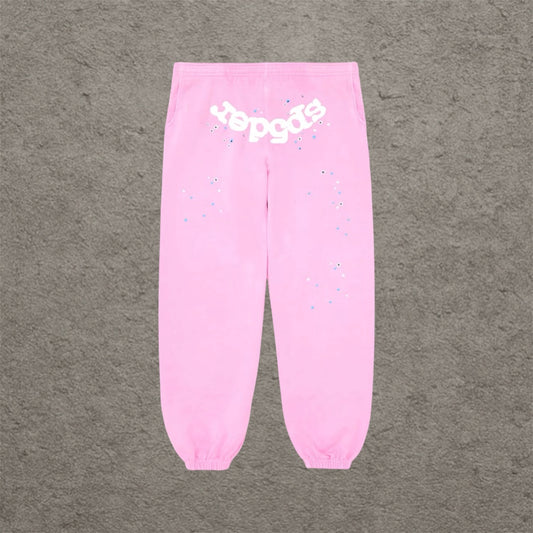 Sp5der OG Web Sweatpants, Pink