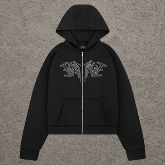 45Keys Zipper Black