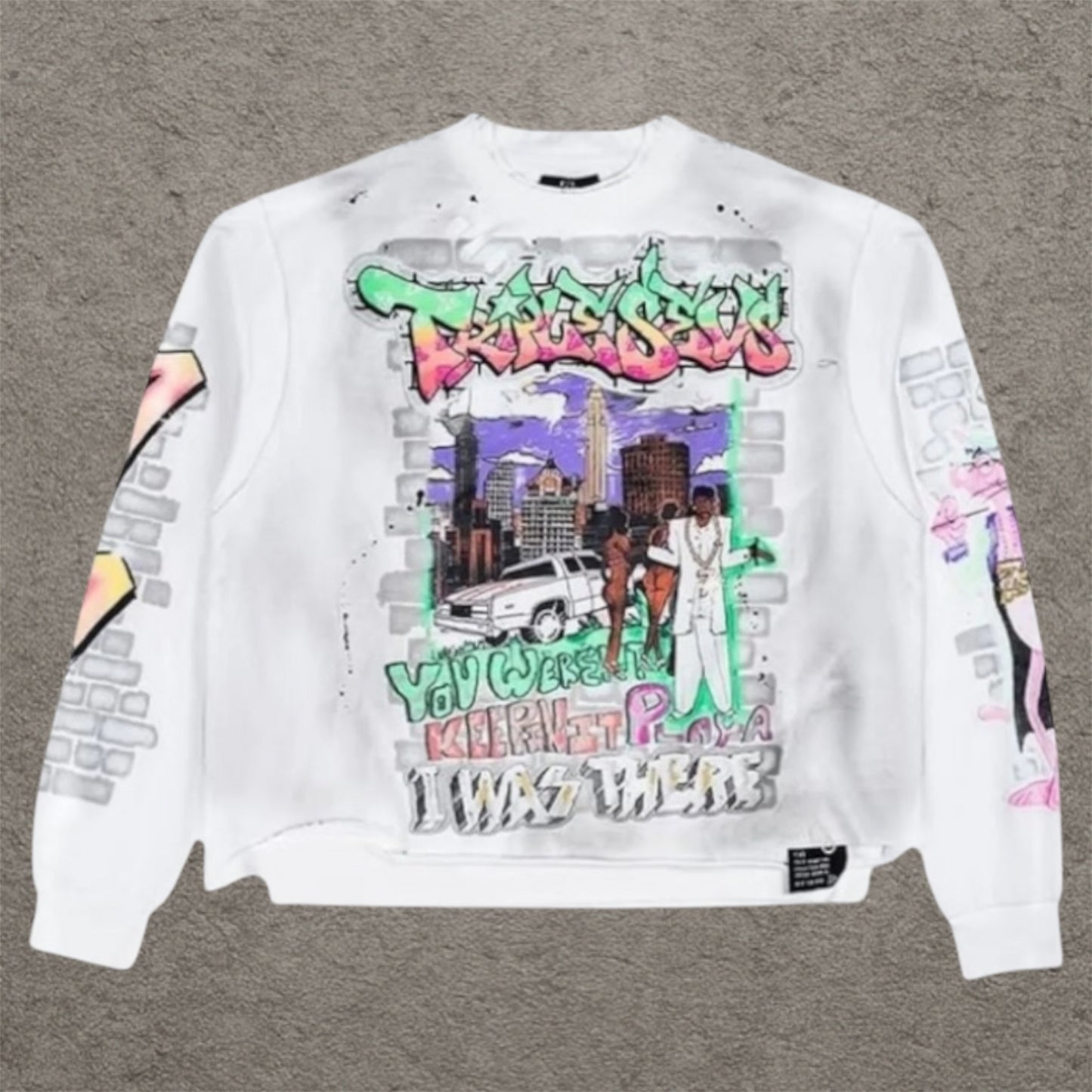 Triple Seven Player Longsleeve White