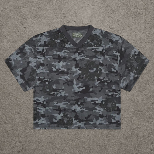 Denim Tears Camo Wreath Jersey Black Camo