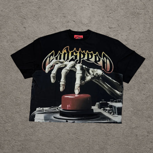 Godspeed Detonator Tee, Black
