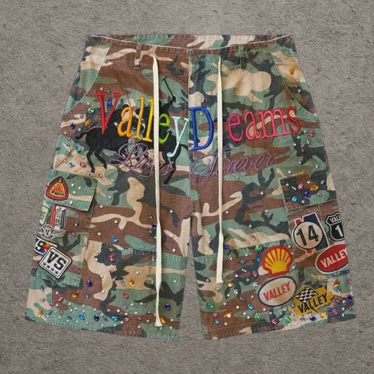 Vale Forever Valley Dreams Diy Camo Shorts
